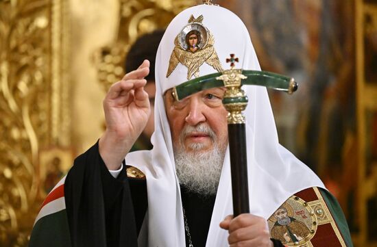 Патриаршее служение в Свято-Троицкой Сергиевой Лавре