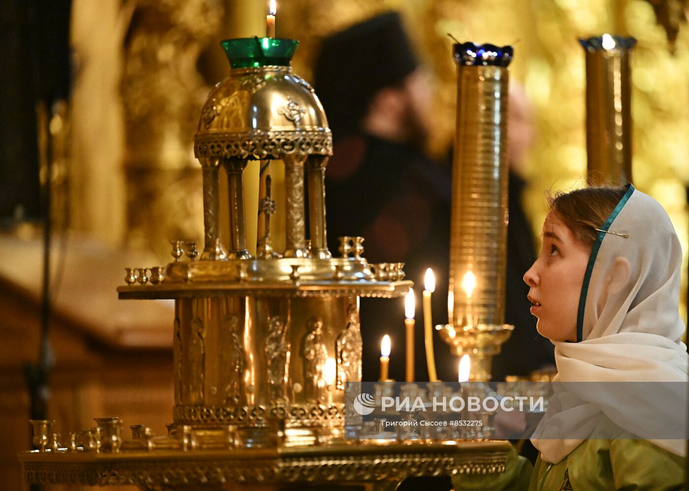 Патриаршее служение в Свято-Троицкой Сергиевой Лавре