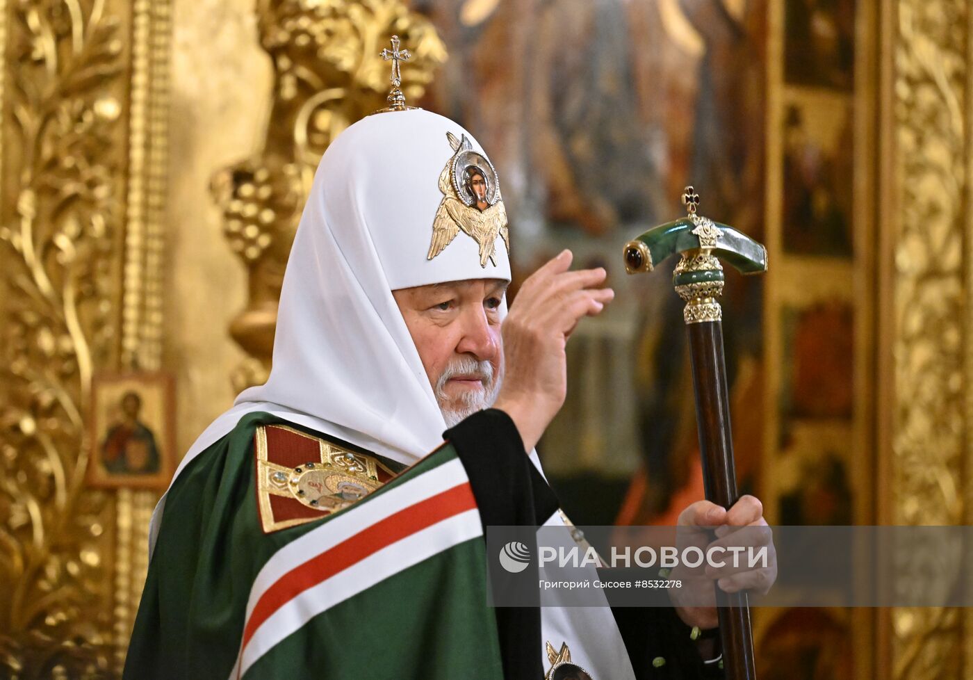 Патриаршее служение в Свято-Троицкой Сергиевой Лавре