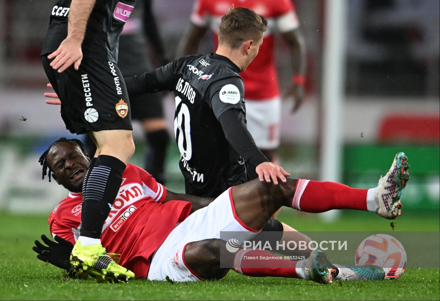 Футбол. РПЛ. Матч "Спартак" - ЦСКА