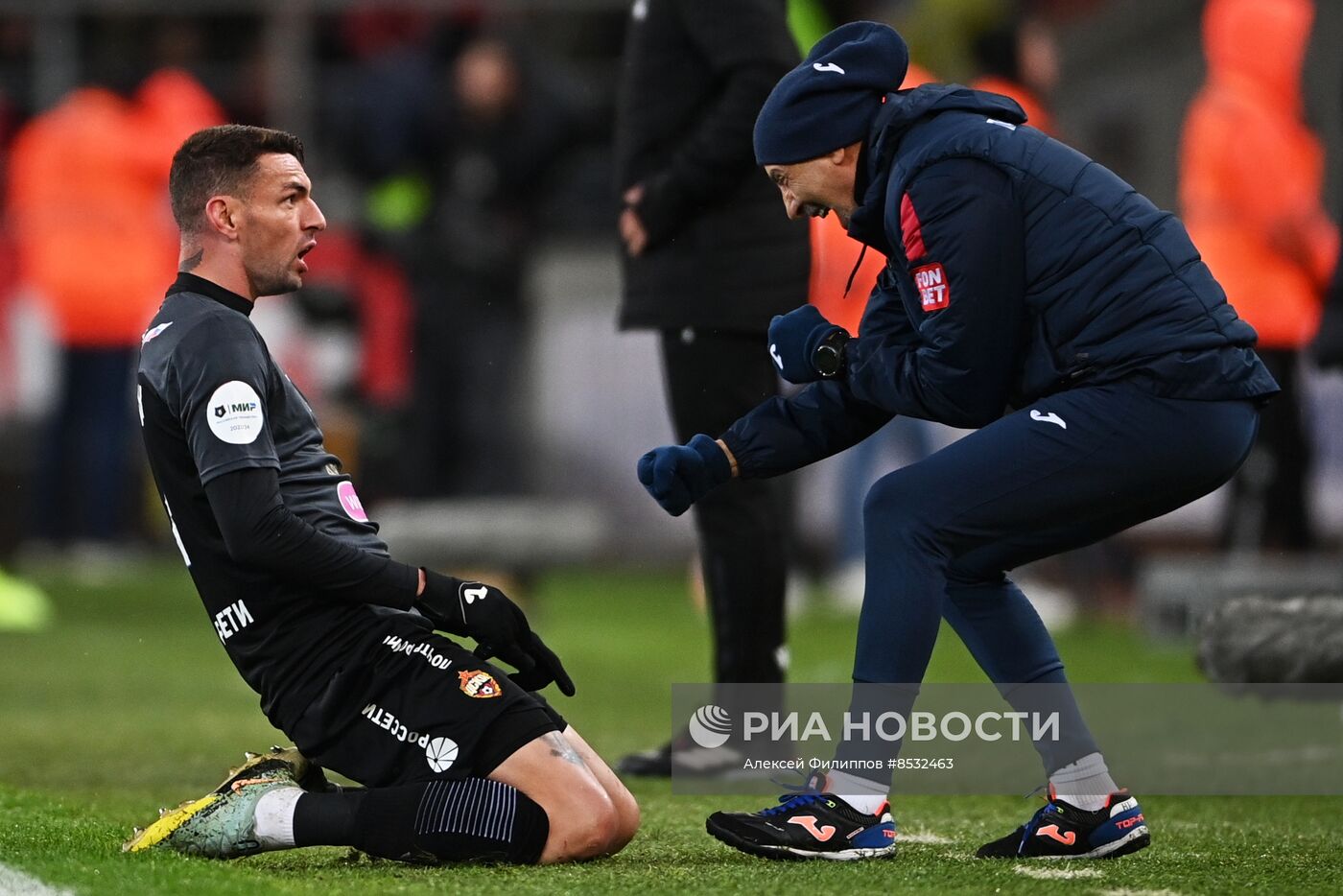 Футбол. РПЛ. Матч "Спартак" - ЦСКА