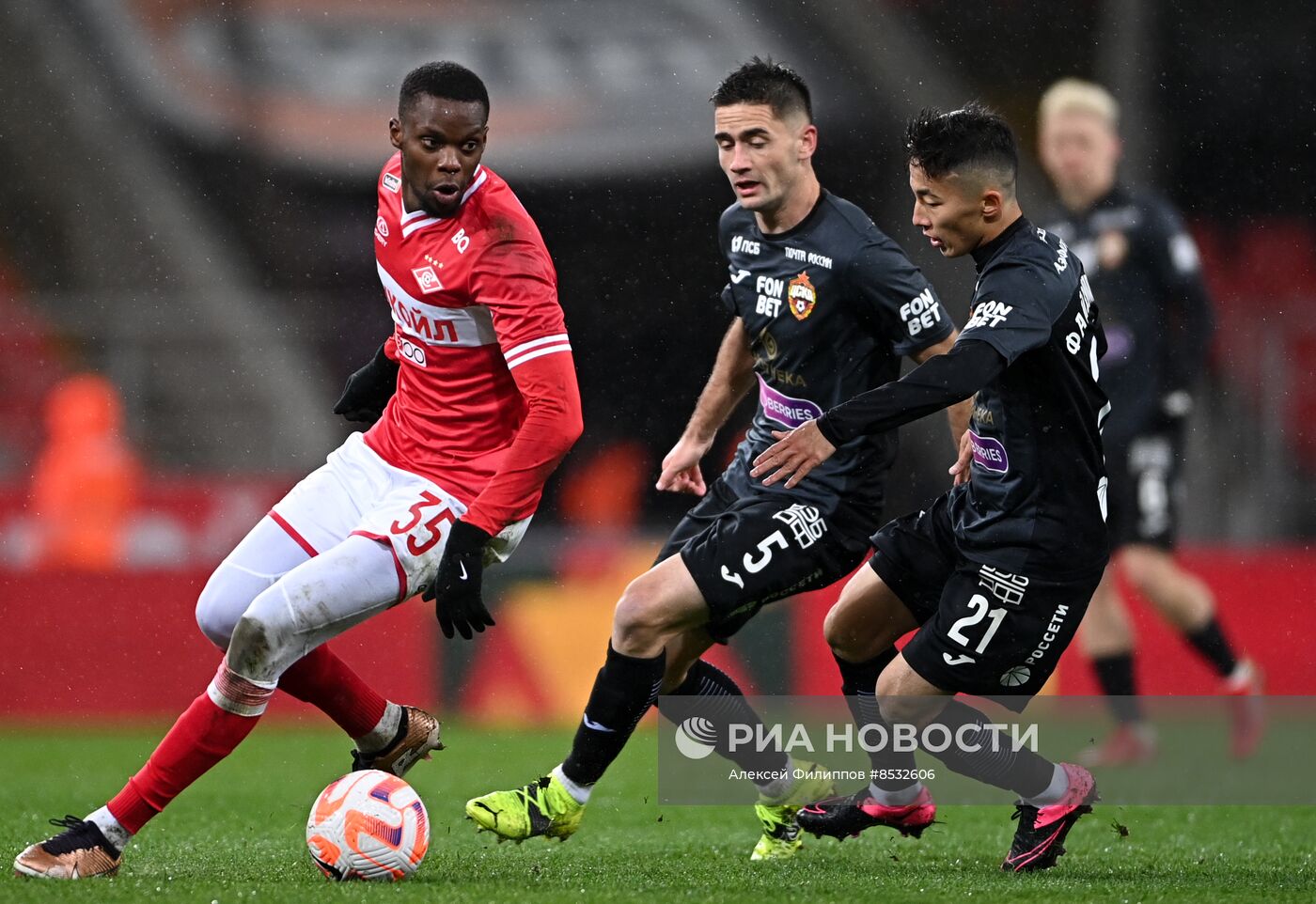 Футбол. РПЛ. Матч "Спартак" - ЦСКА