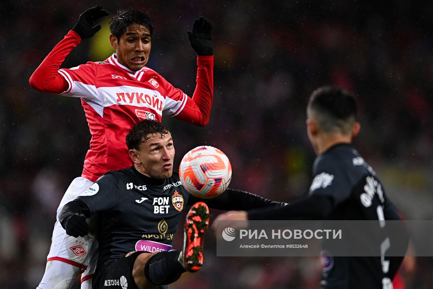 Футбол. РПЛ. Матч "Спартак" - ЦСКА