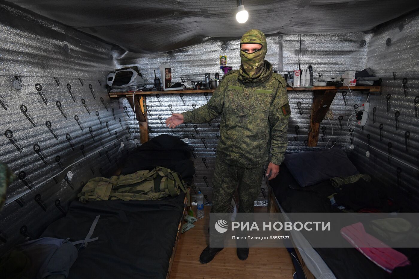 Подготовка мотострелковых подразделений к зимнему периоду в Запорожской области