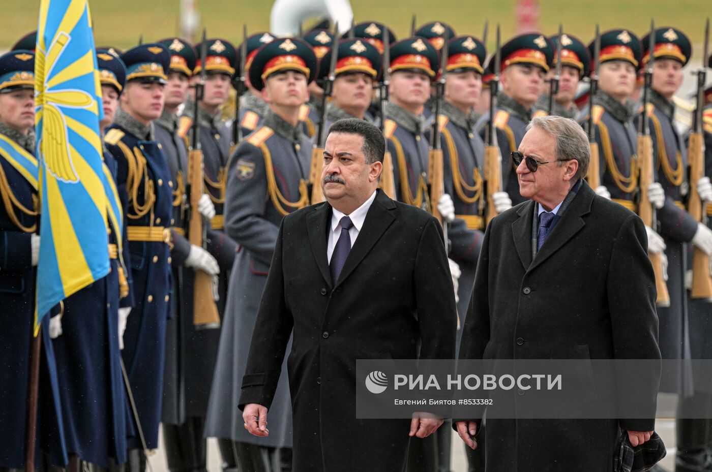 Прилет премьер-министра Ирака Мухаммеда ас-Судани в Москву