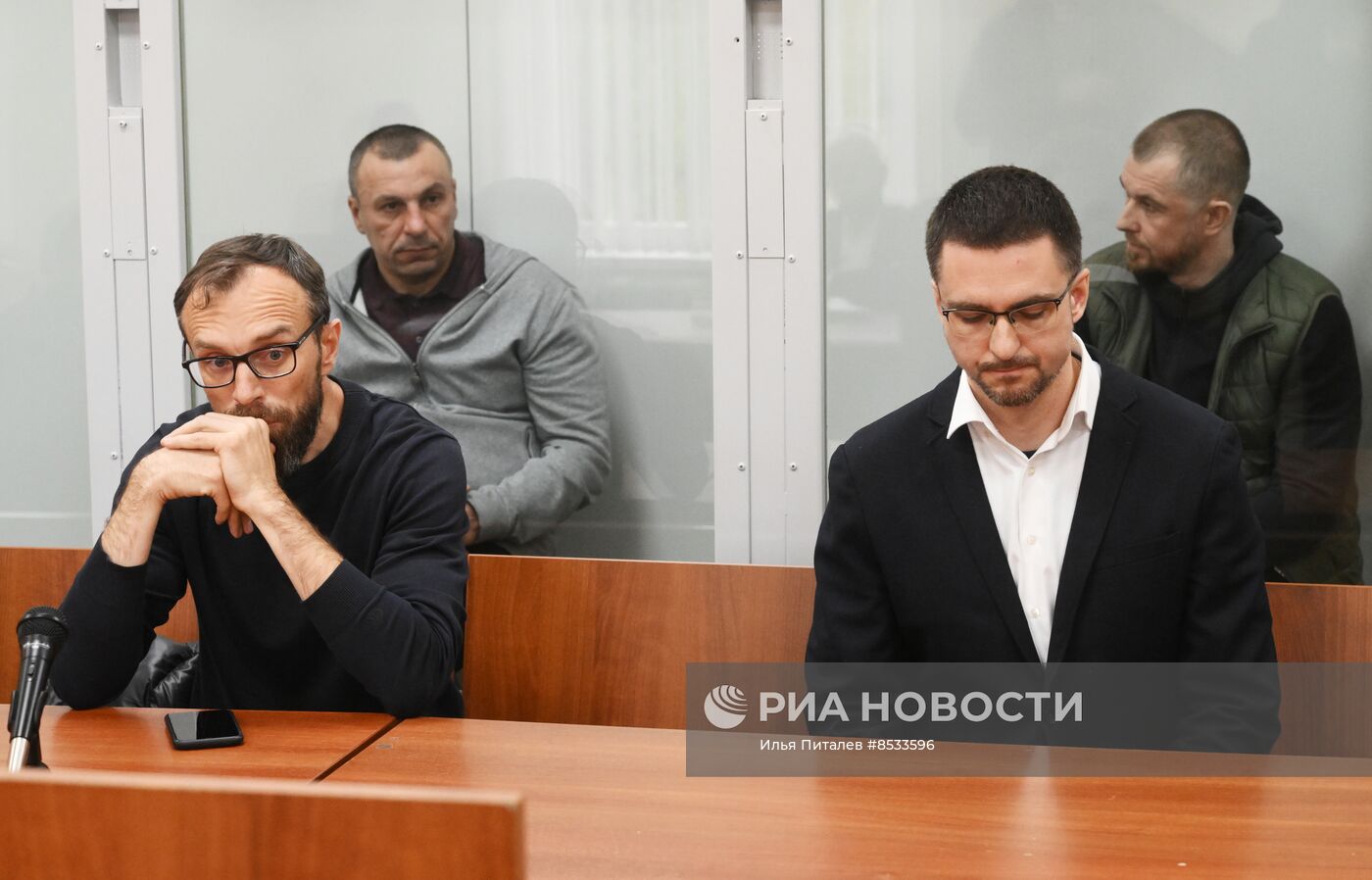 Оглашение приговора бывшему прокурору 231-й военной прокуратуры Московского гарнизона А. Вашурину и его подельникам