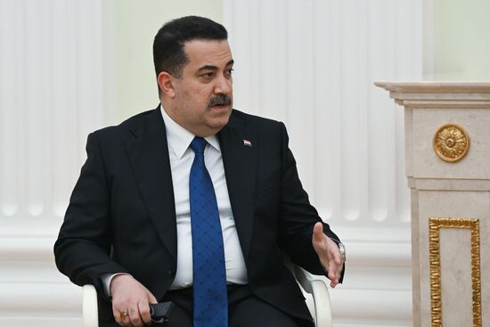 Встреча президента РФ В. Путина с премьер-министром Ирака М. ас-Судани 