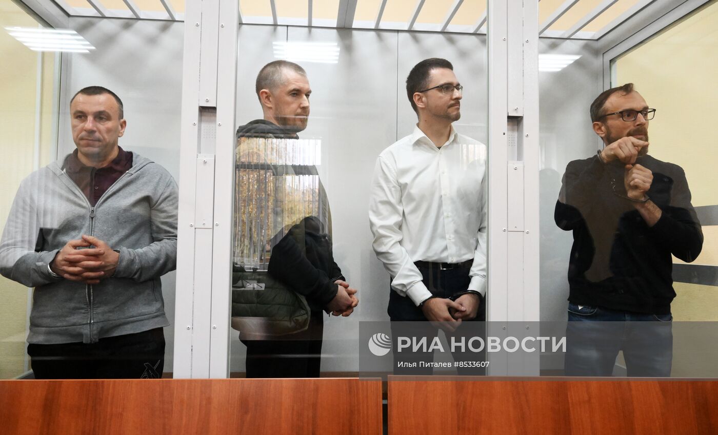 Оглашение приговора бывшему прокурору 231-й военной прокуратуры Московского гарнизона А. Вашурину и его подельникам