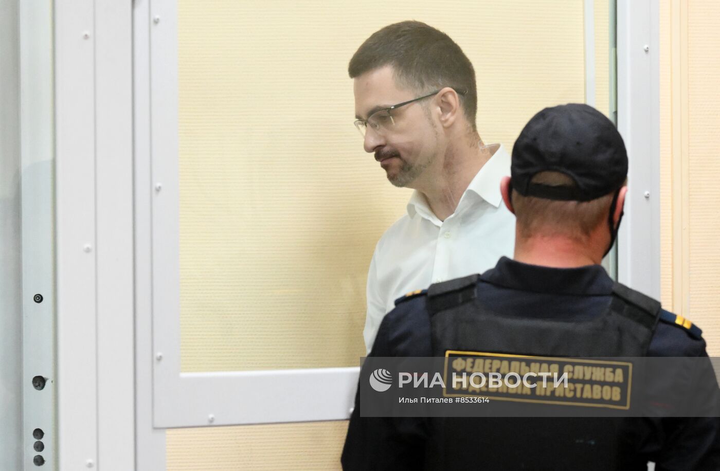 Оглашение приговора бывшему прокурору 231-й военной прокуратуры Московского гарнизона А. Вашурину и его подельникам