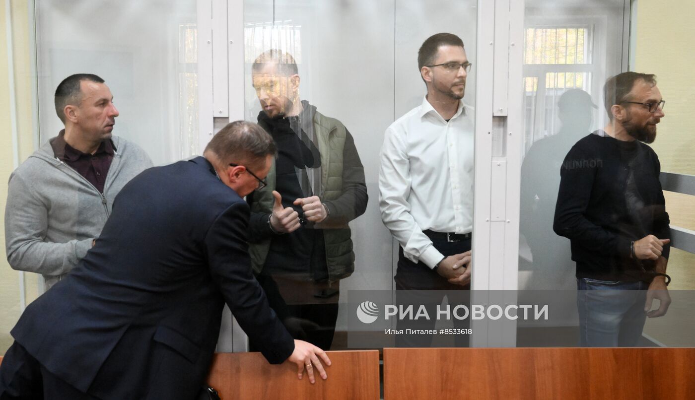 Оглашение приговора бывшему прокурору 231-й военной прокуратуры Московского гарнизона А. Вашурину и его подельникам