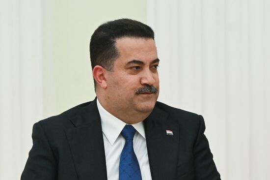 Встреча президента РФ В. Путина с премьер-министром Ирака М. ас-Судани 