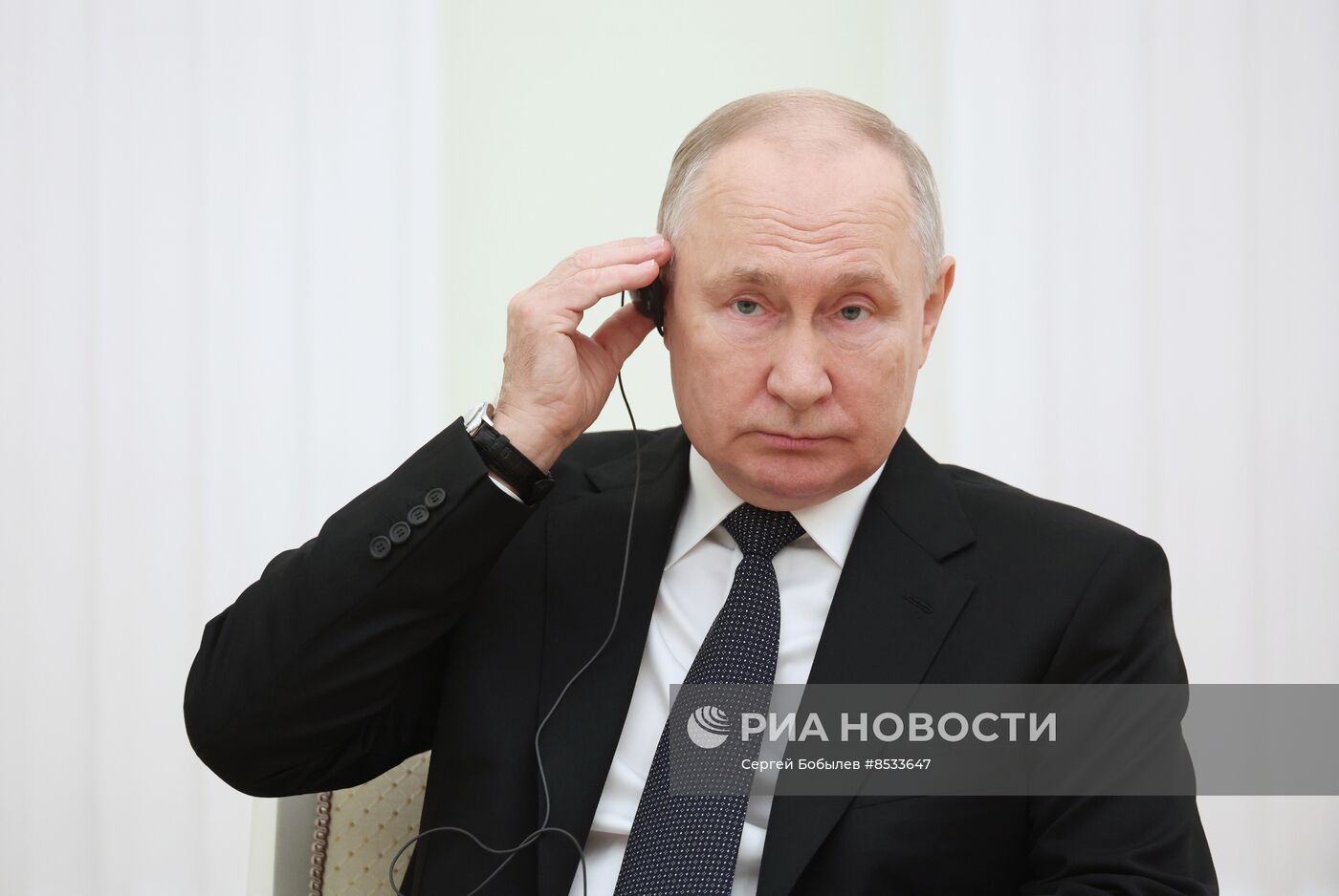 Встреча президента РФ В. Путина с премьер-министром Ирака М. ас-Судани 