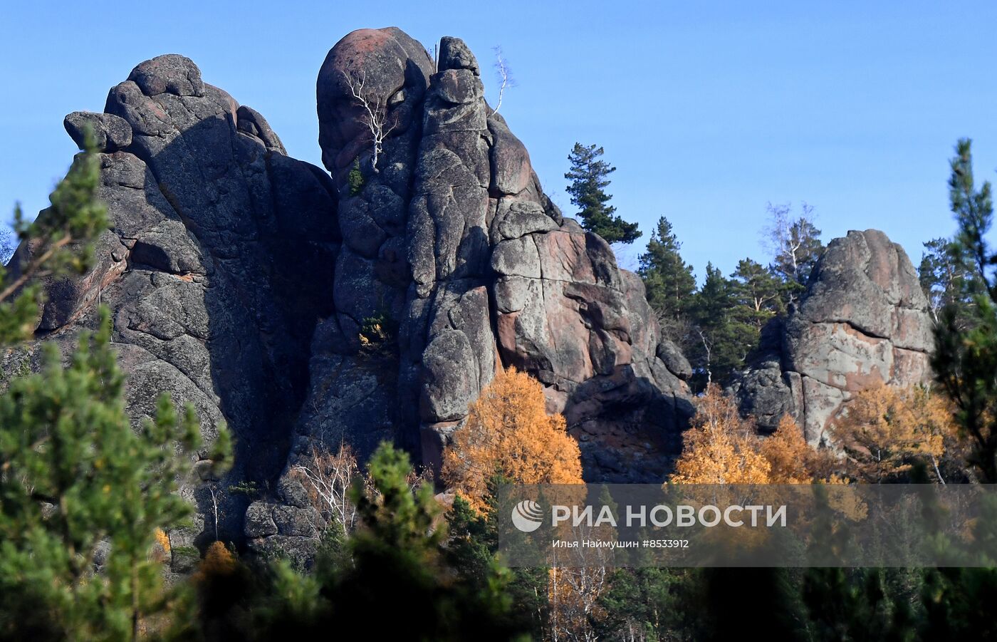 Золотая осень в Красноярском крае