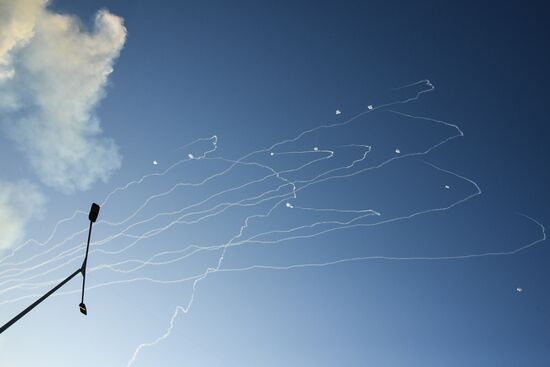 Обстановка в израильском городе Ашкелон