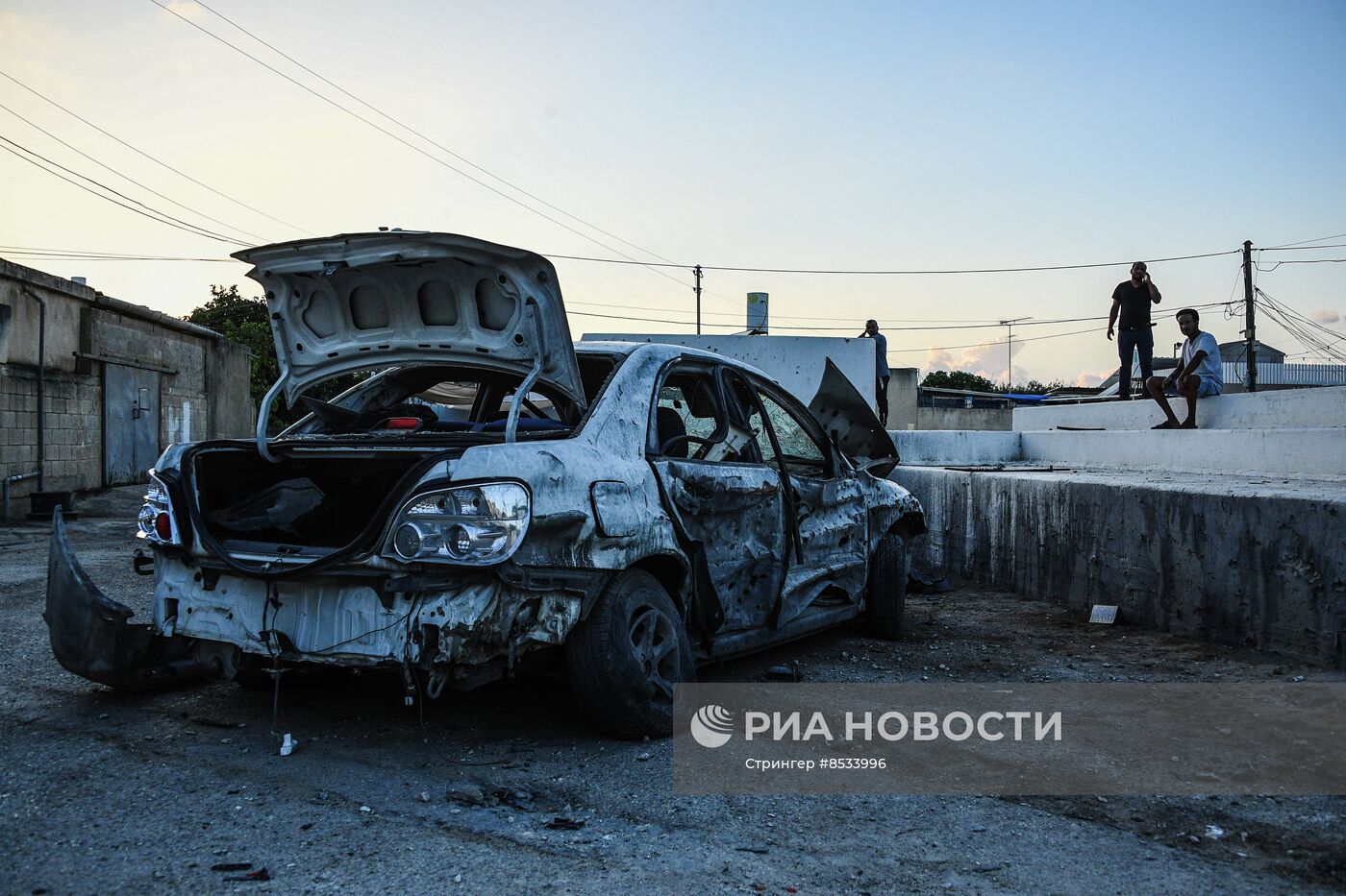 Обстановка в израильском городе Ашкелон