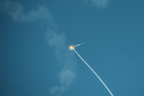 Обстановка в израильском городе Ашкелон