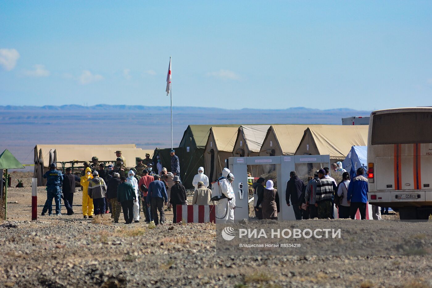 Учения ОДКБ "Нерушимое братство" в Киргизии