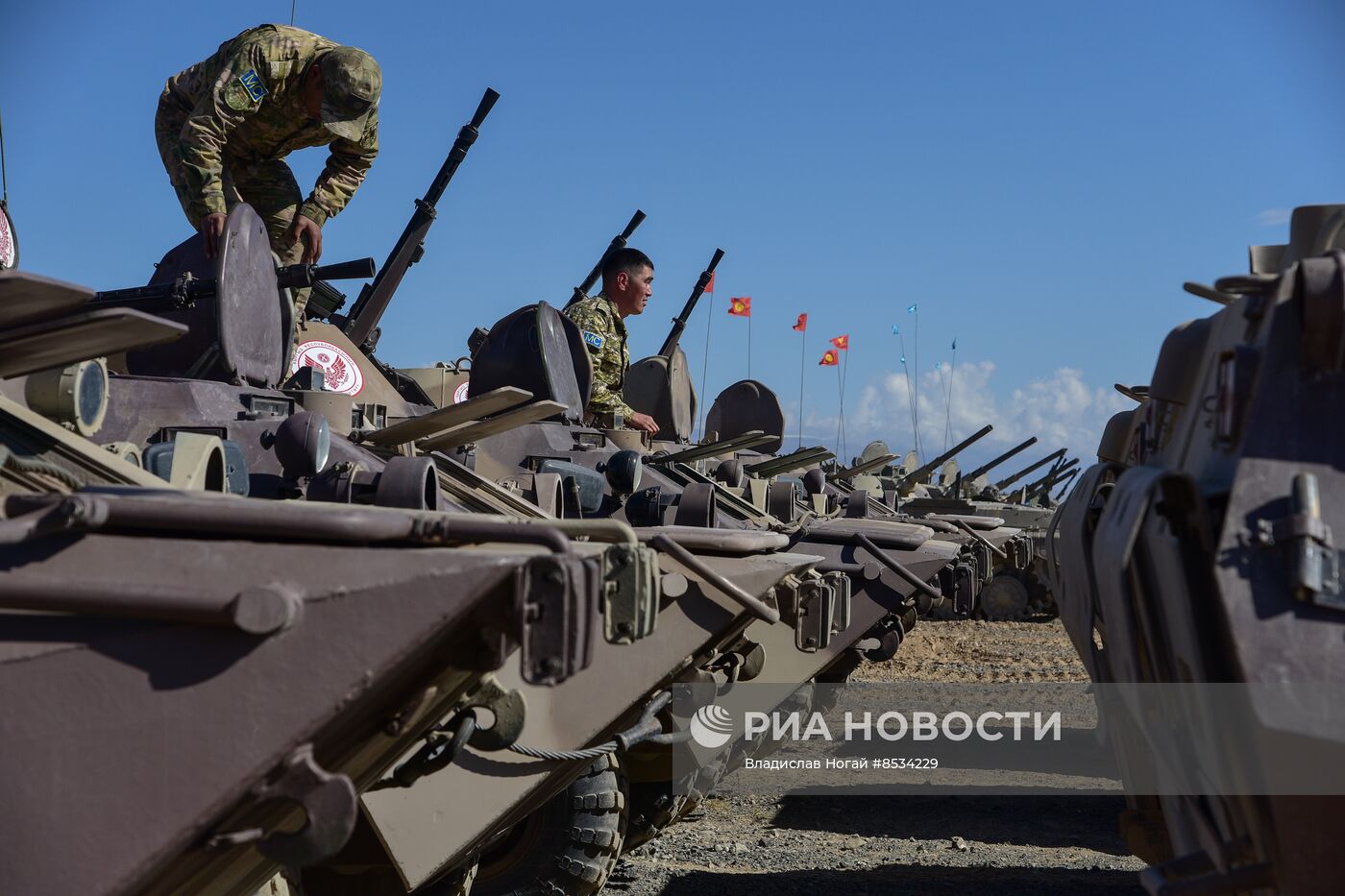 Учения ОДКБ "Нерушимое братство" в Киргизии