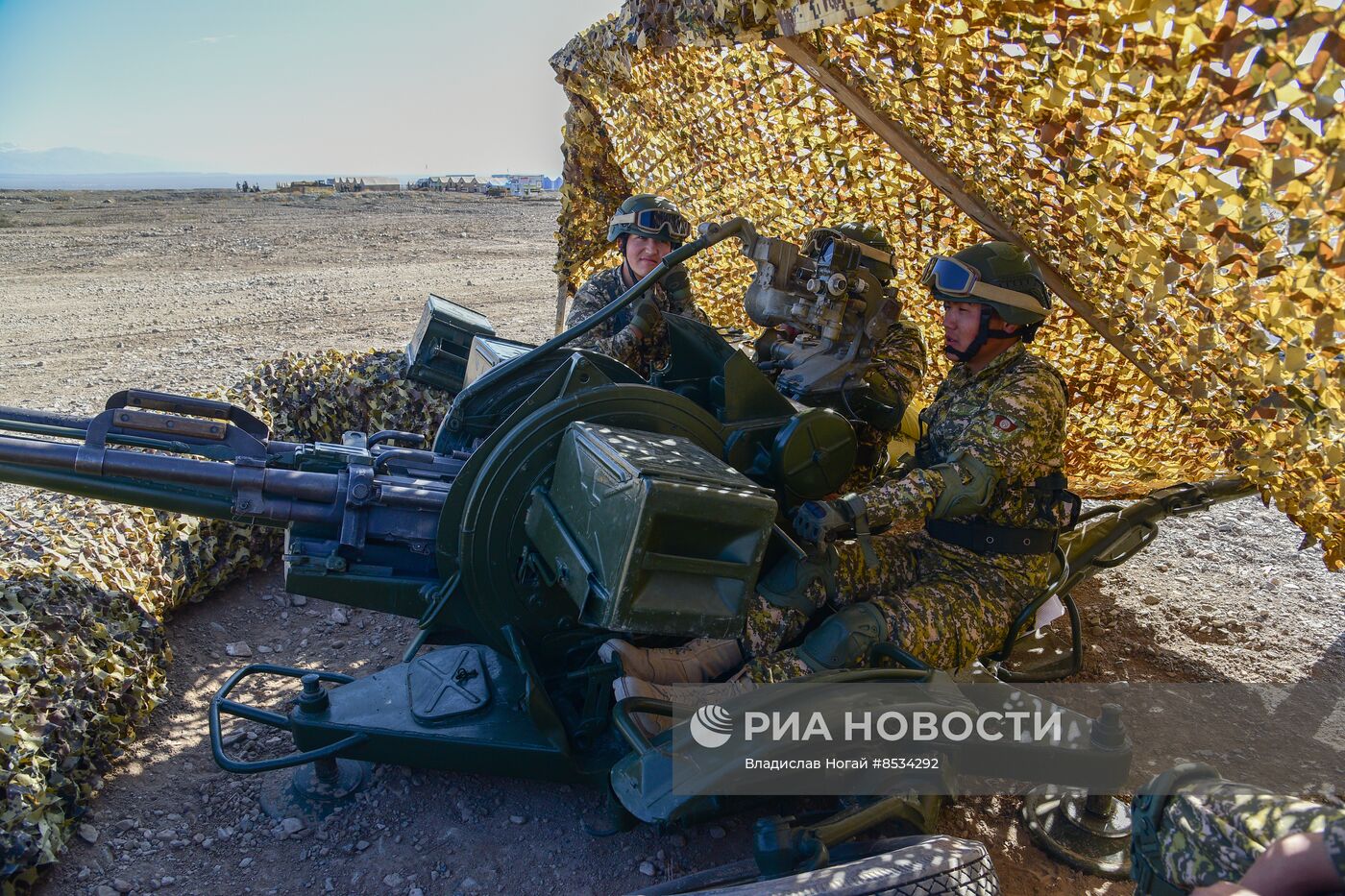 Учения ОДКБ "Нерушимое братство" в Киргизии