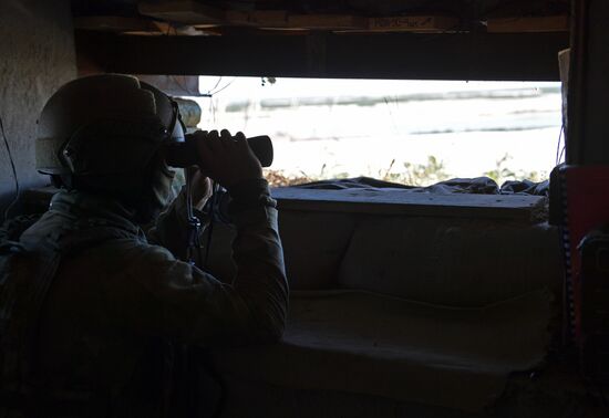 Подразделения морской пехоты обеспечивают защиту Запорожской АЭС