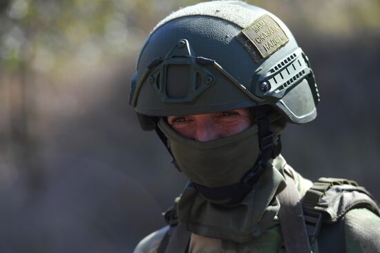 Подразделения морской пехоты обеспечивают защиту Запорожской АЭС