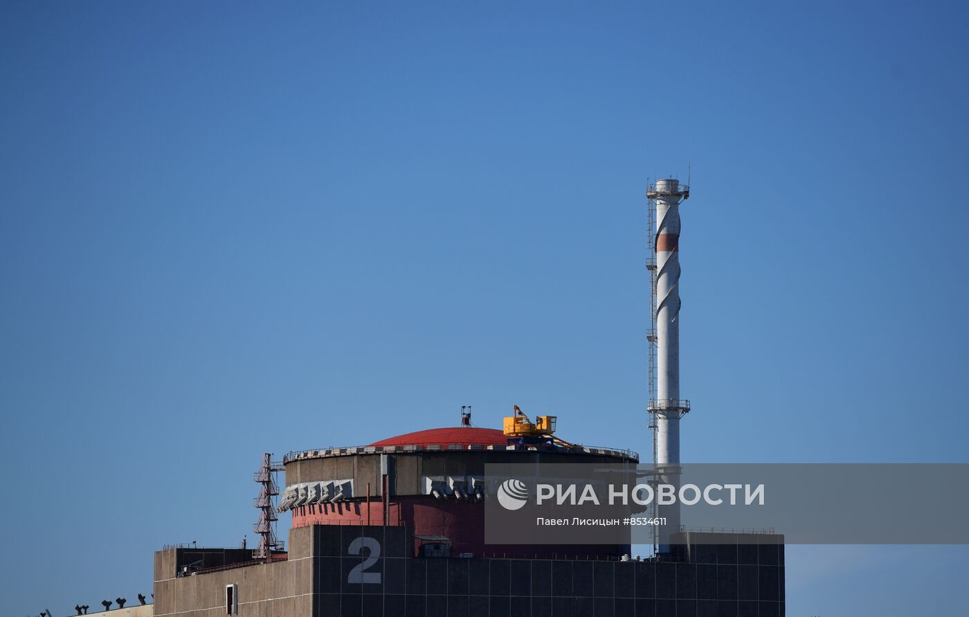 Подразделения морской пехоты обеспечивают защиту Запорожской АЭС