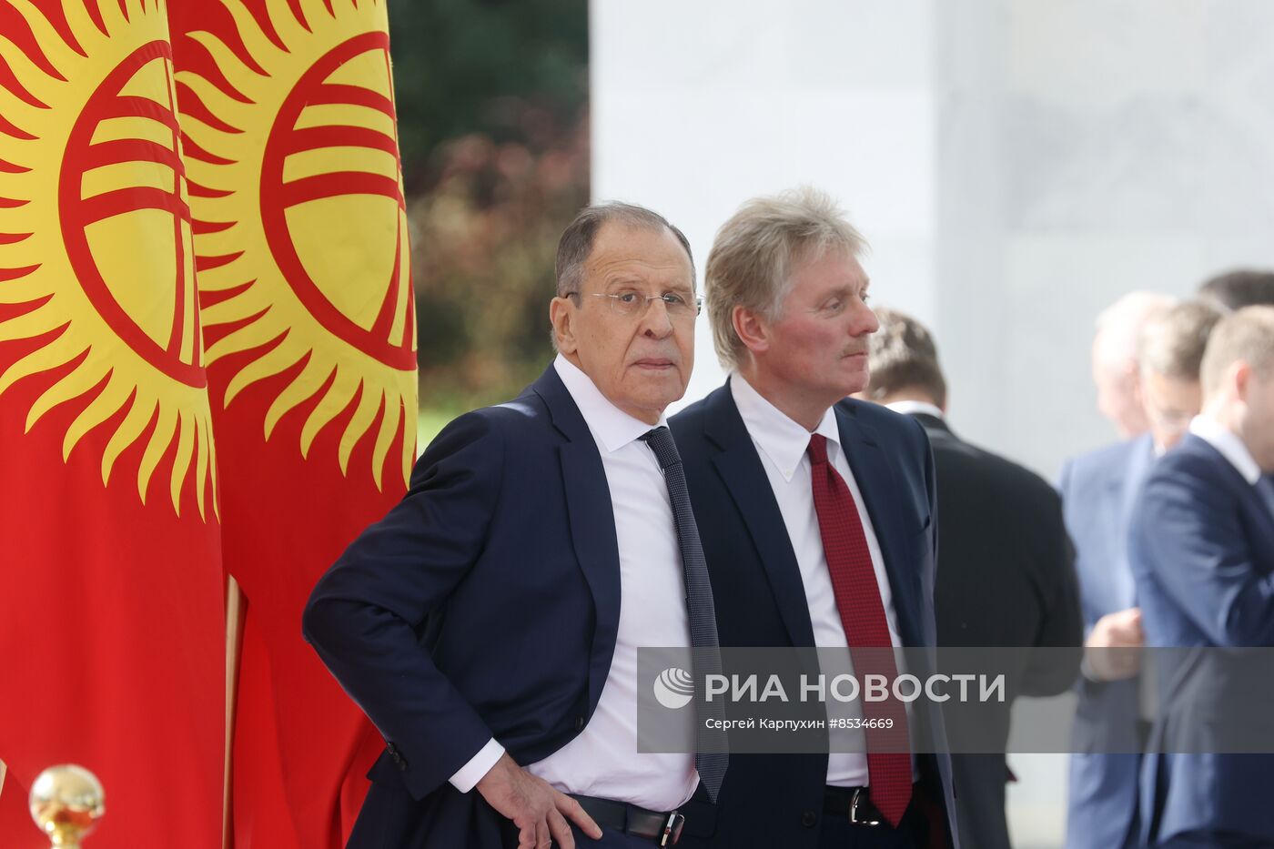 Визит президента РФ В. Путина в Киргизию