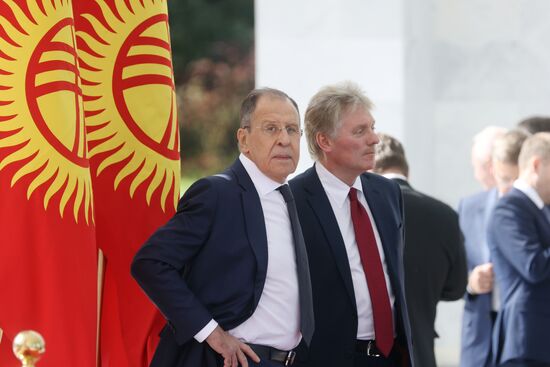 Визит президента РФ В. Путина в Киргизию