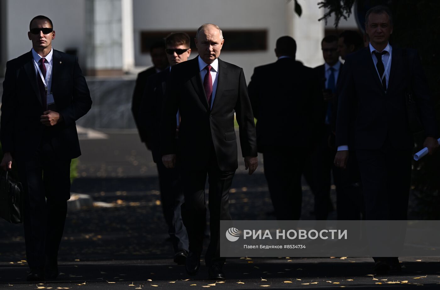 Визит президента РФ В. Путина в Киргизию