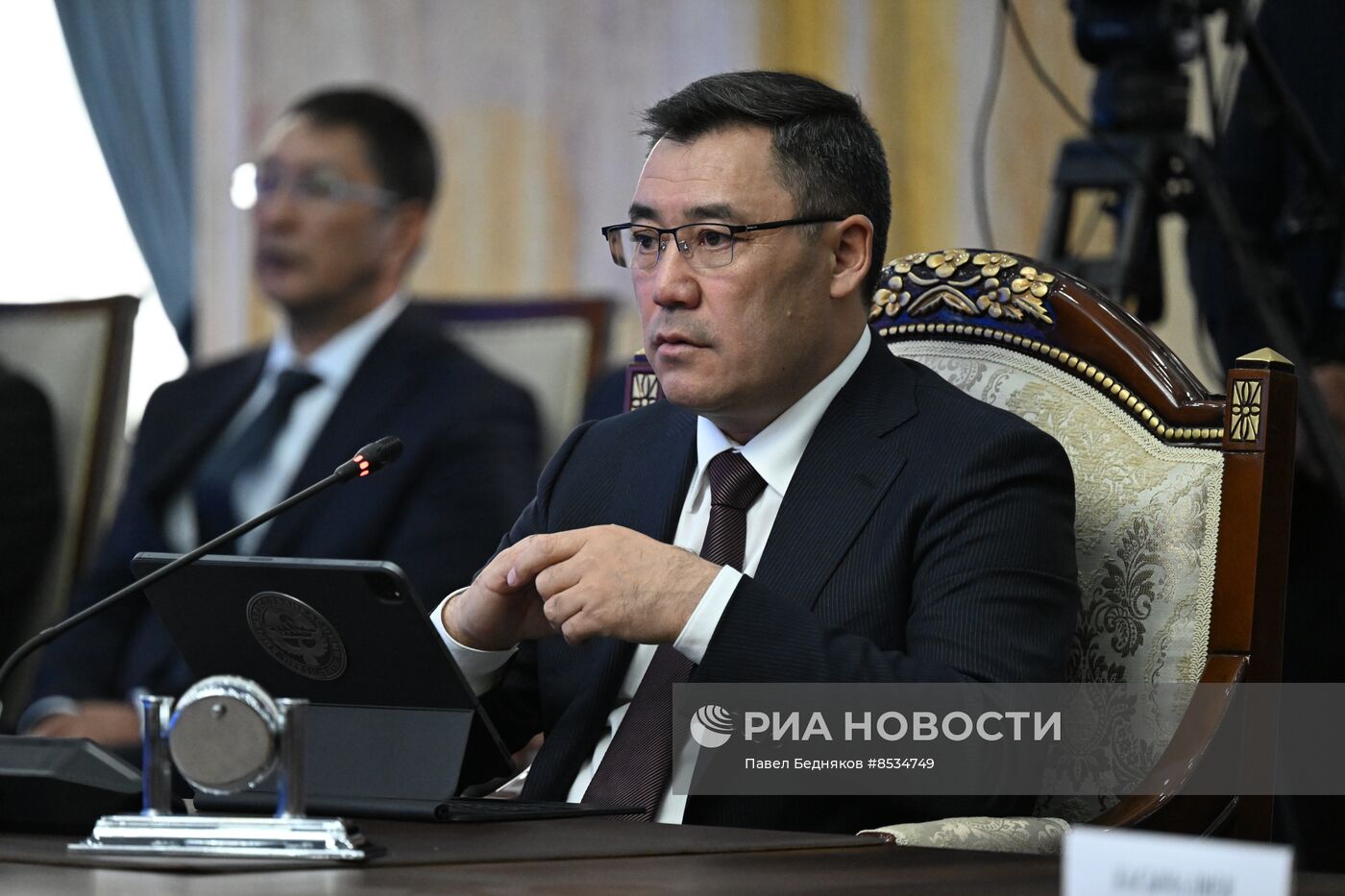 Визит президента РФ В. Путина в Киргизию