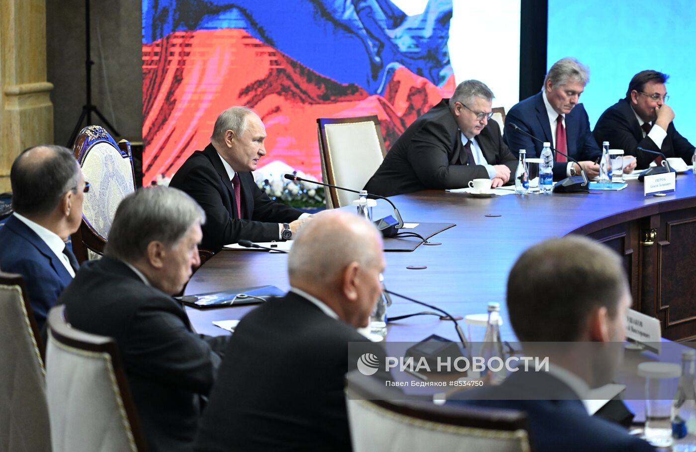 Визит президента РФ В. Путина в Киргизию