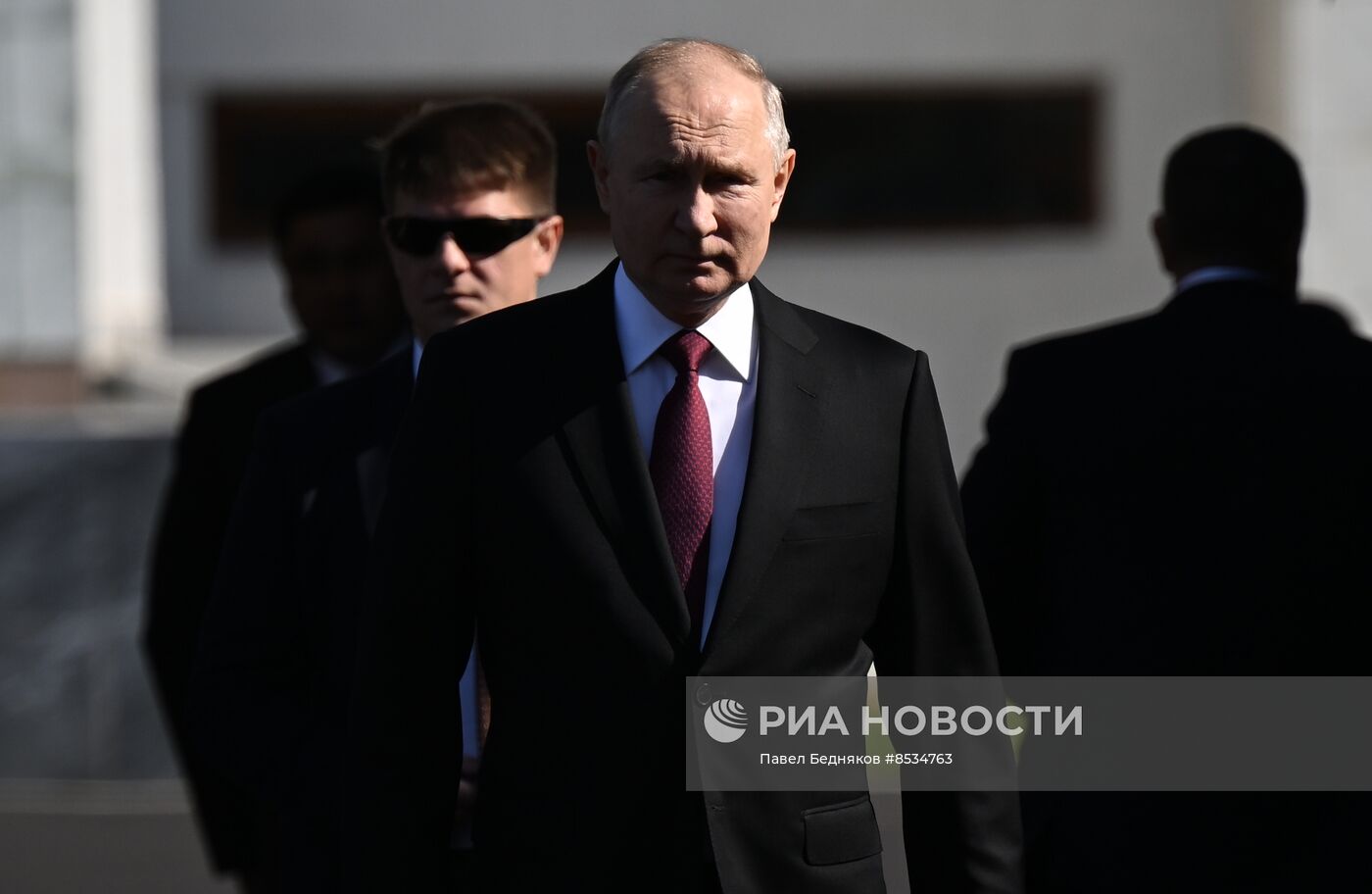 Визит президента РФ В. Путина в Киргизию