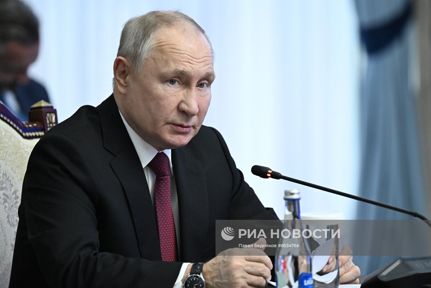 Визит президента РФ В. Путина в Киргизию