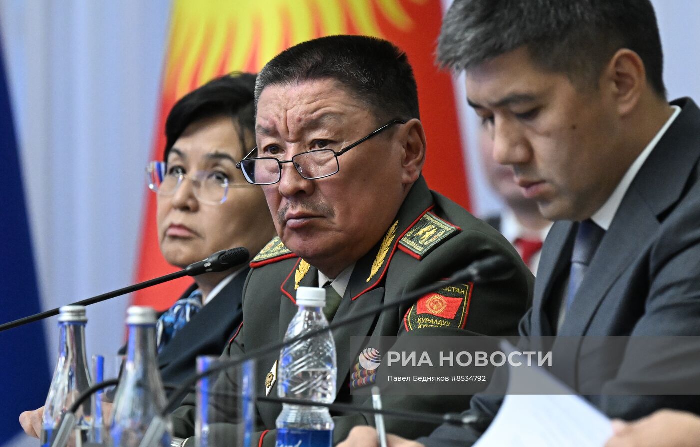 Визит президента РФ В. Путина в Киргизию