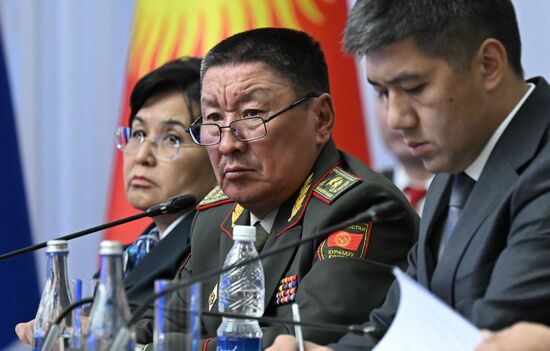 Визит президента РФ В. Путина в Киргизию