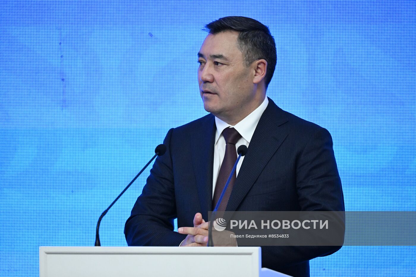 Визит президента РФ В. Путина в Киргизию