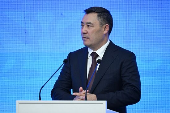 Визит президента РФ В. Путина в Киргизию