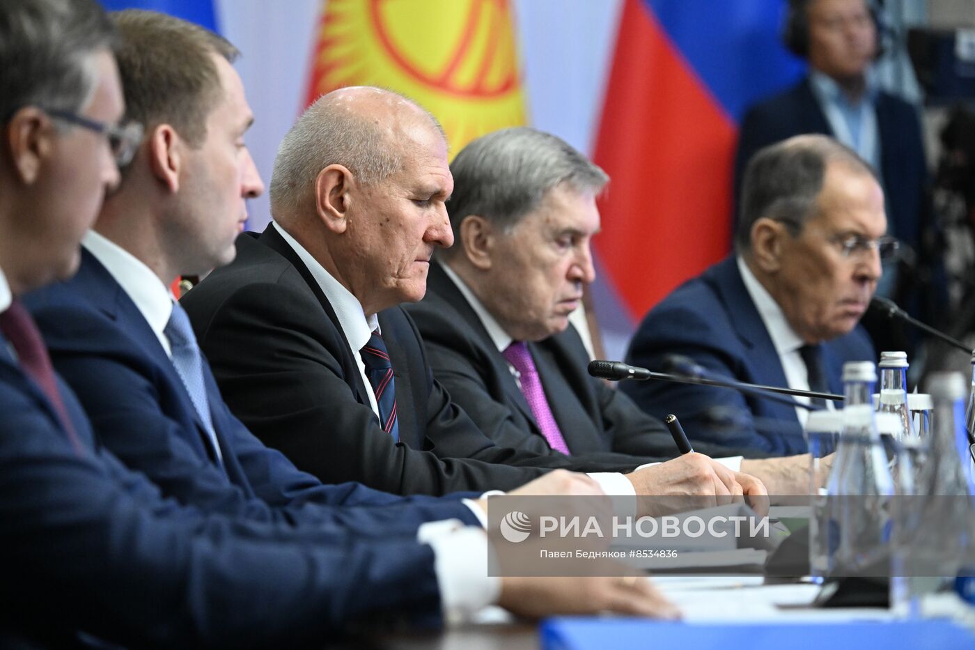 Визит президента РФ В. Путина в Киргизию