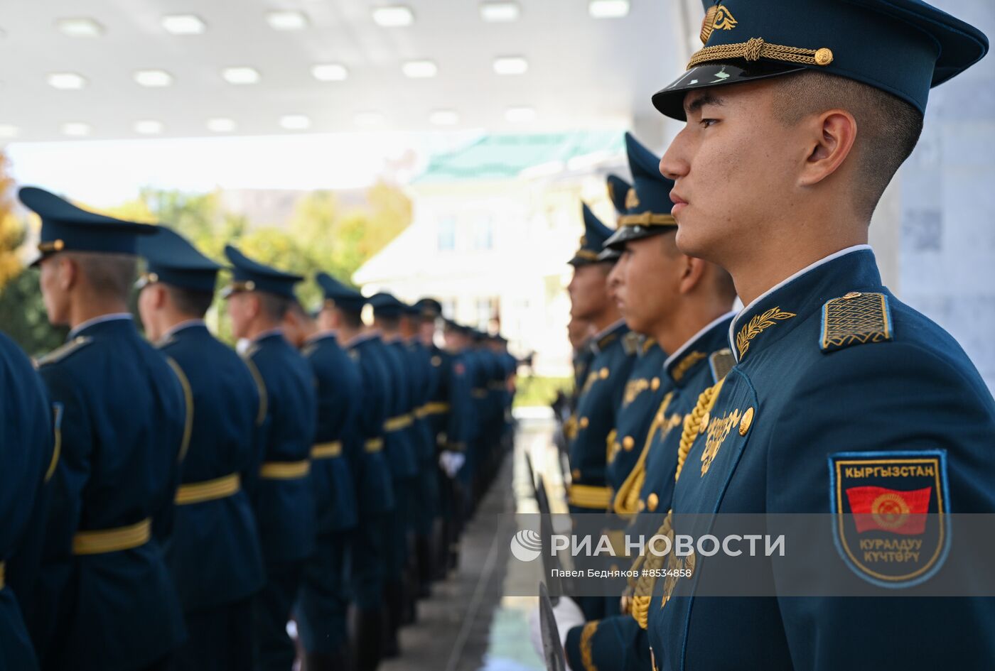 Визит президента РФ В. Путина в Киргизию