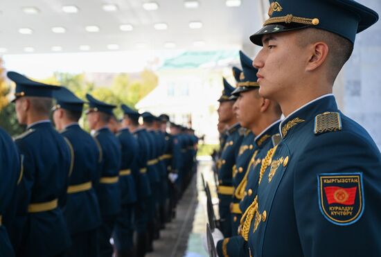 Визит президента РФ В. Путина в Киргизию