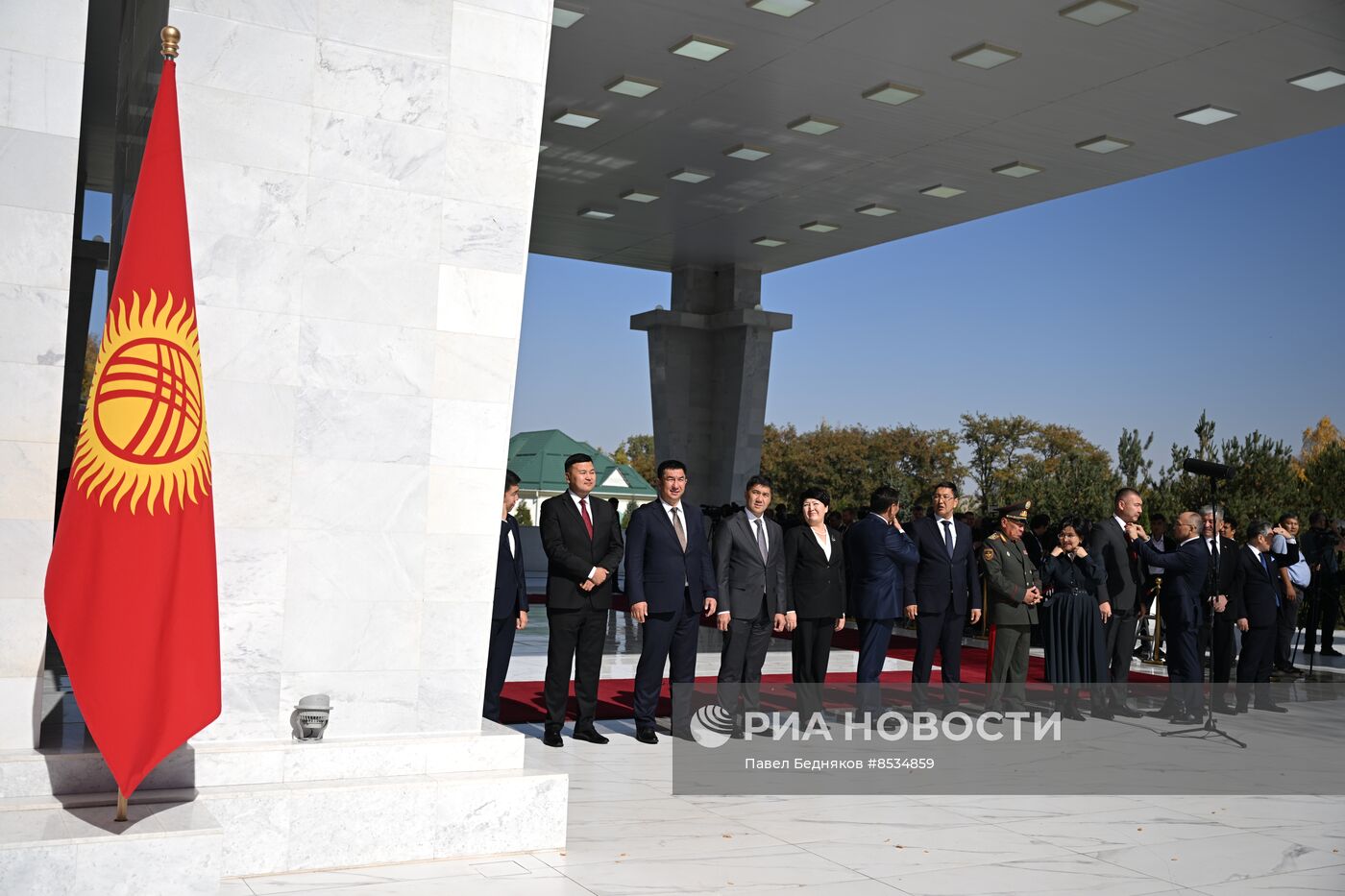 Визит президента РФ В. Путина в Киргизию