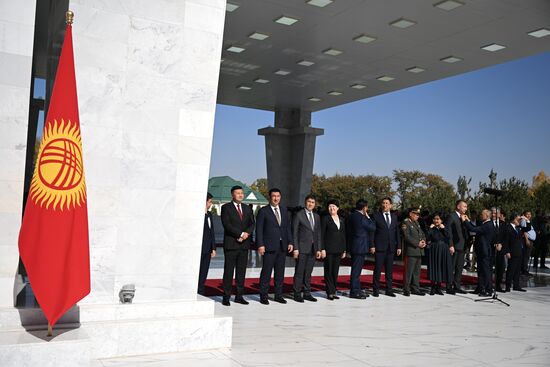 Визит президента РФ В. Путина в Киргизию