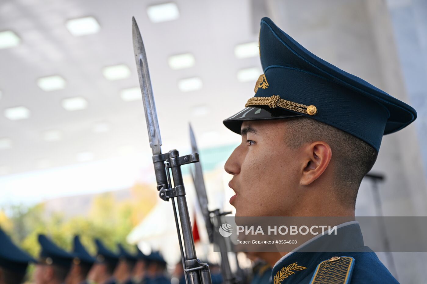 Визит президента РФ В. Путина в Киргизию