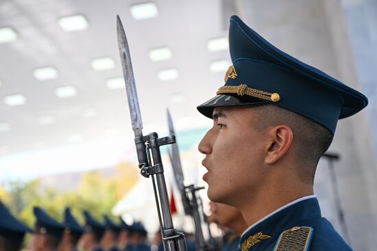 Визит президента РФ В. Путина в Киргизию