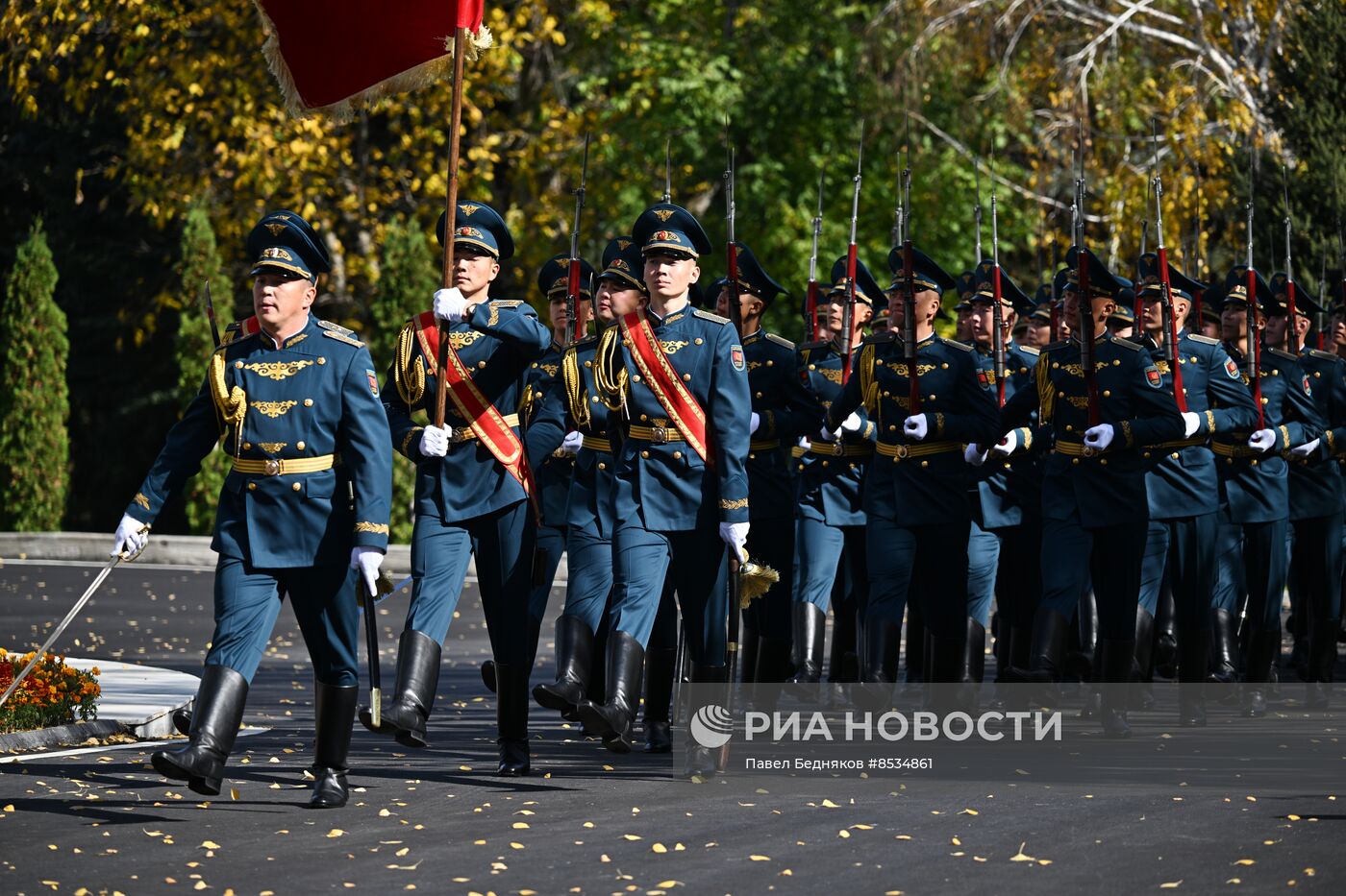 Визит президента РФ В. Путина в Киргизию
