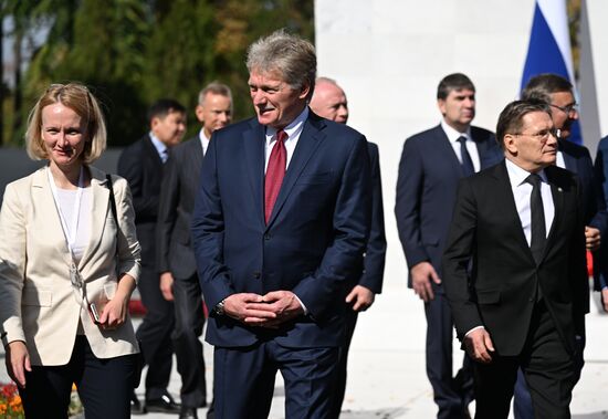 Визит президента РФ В. Путина в Киргизию