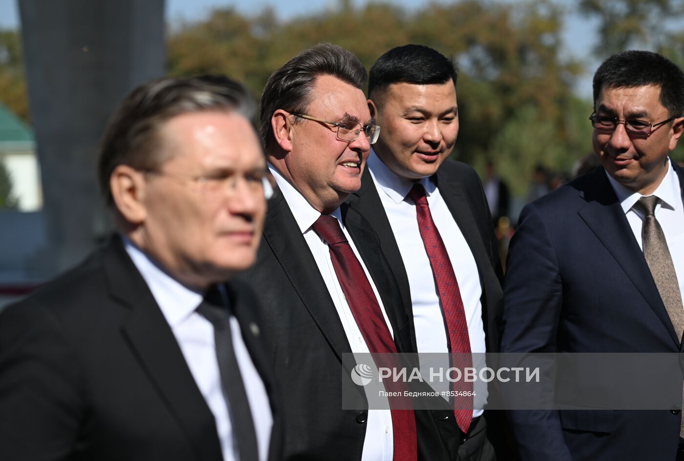 Визит президента РФ В. Путина в Киргизию