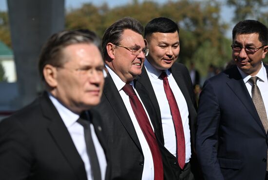 Визит президента РФ В. Путина в Киргизию