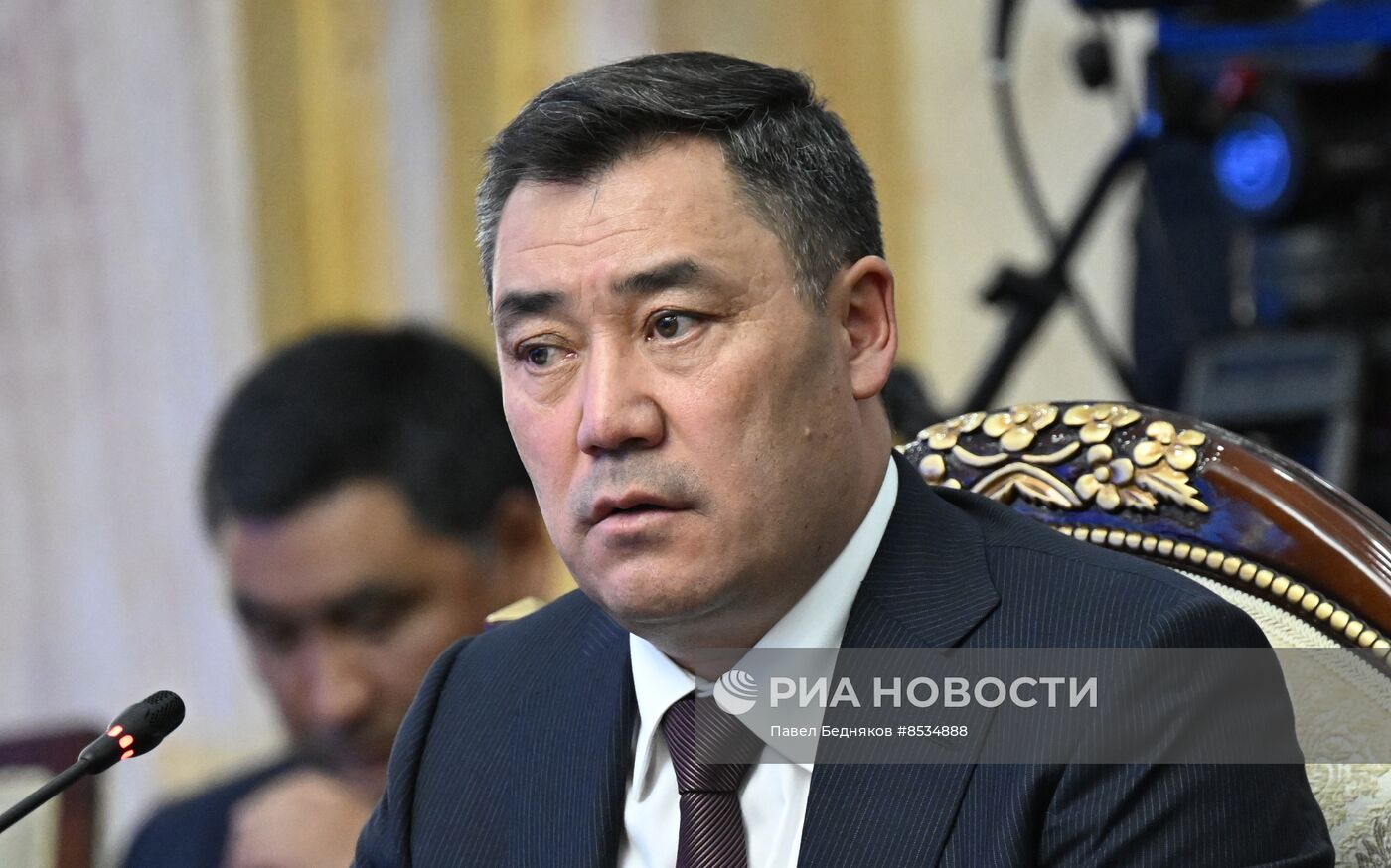 Визит президента РФ В. Путина в Киргизию