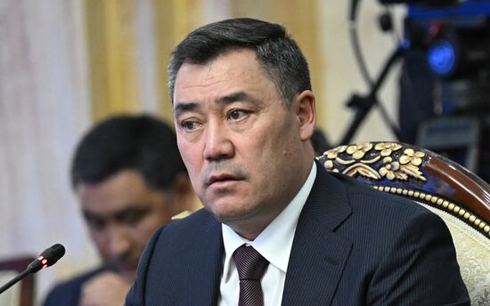 Визит президента РФ В. Путина в Киргизию